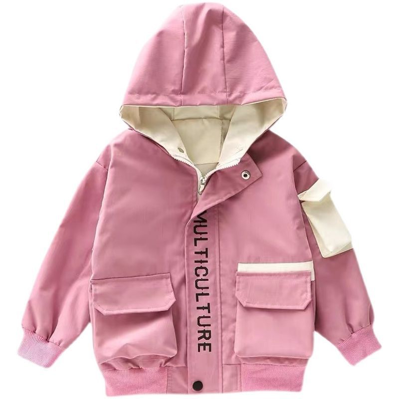Picture of Girls' Autumn Coat 2022 New Western Style 5-Year-Old Girl Korean 6 Fixture Net Red 7 Middle and Big Children 8 Spring and Autumn Coat
