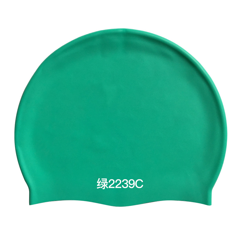 Picture of 2025 Silicone Swimming Cap Wholesale Solid Color Waterproof Diving Cap Plus No Head Swimming Cap Adult Swimming Equipment