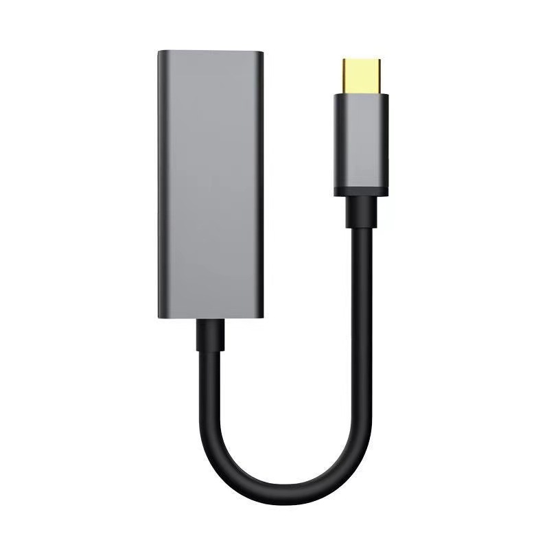 Picture of Type-C Gigabit Wired Network Card Splitter Driver-Free Adapter Card USB Flash Drive Supports Switch USB Hub