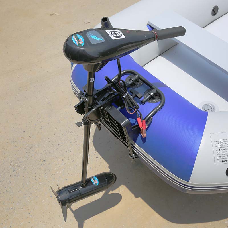 solarmarine inflatable boat motor bracket rubber boat fishing boat kayak