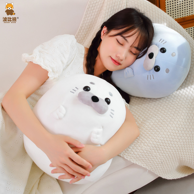 Picture of Bobbi Bear Down Cotton Standing Seals Tuanzi Aquarium Plush Toy Aquarium Doll Cross-border Grasping Machine Doll