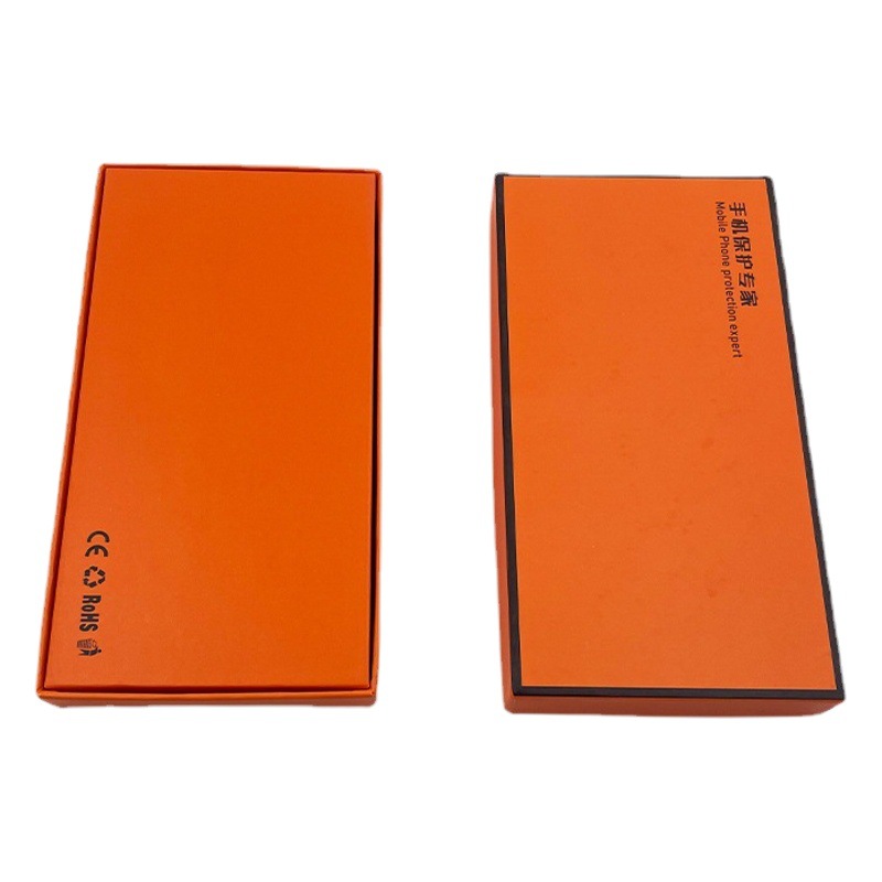 Mobile Phone Cover Packaging Color Box Suitable for Apple Digital Phone Case Gift Box Thickened Hard Paper Packaging Box Customization