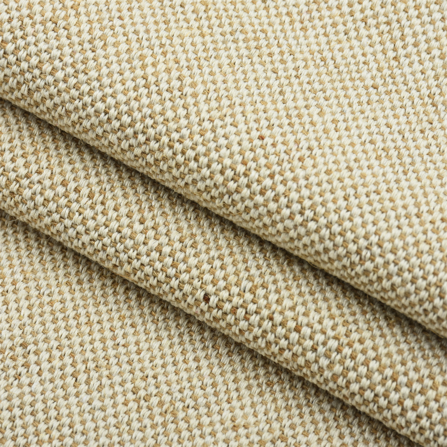 Polyester Cotton 10/2 Jute Interwoven Fabric, Double Warp Single Weft Jute Cotton Interwoven, Various Specifications of Jute Cotton Interwoven Fabric