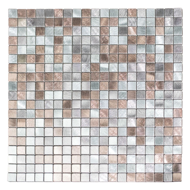 Amazon Peelable Kitchen Wall Rear Baffle Aluminized Metal 3D Tear-Off Imitation Tile Wall Sticker