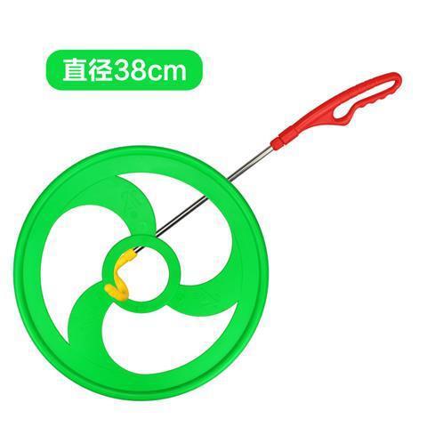 Rolling Hoop Fitness Equipment, Push Hoop, Hand-Push Hoop, Nostalgic Outdoor Gear for the 80S Generation, Night Market Stall Item, Outdoor Fitness