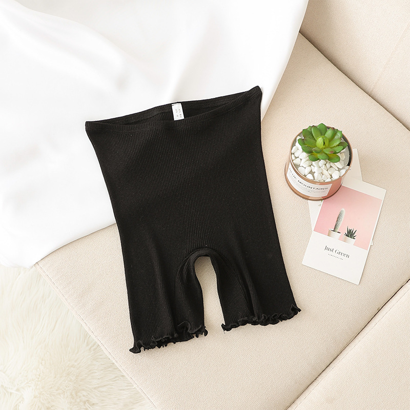 Picture of Yu Yuechun Summer Thin Mulberry Silk Knitted Threaded Safety Pants High Elastic Silk Seamless Leggings Boxer Briefs