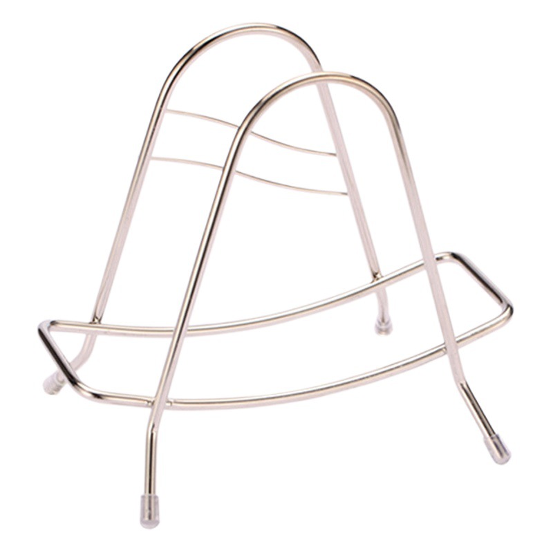 Stainless steel chopping board rack household pot cover rack sitting kitchen chopping board storage rack storage sticky board table cutting board rack
