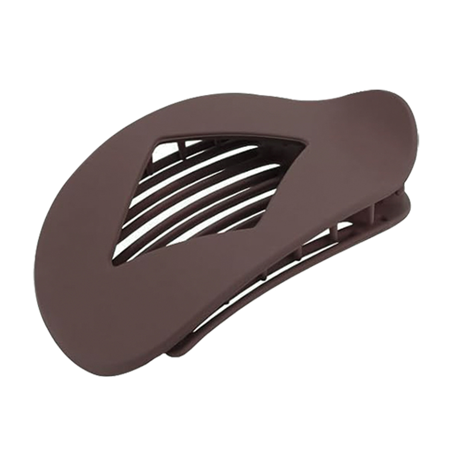 Picture of Cross-Border Large Flat Duckbill Clip Oval Hair Claw Clip European and American Fashion Back of the Head Claw Clip French Matte Hair Accessory