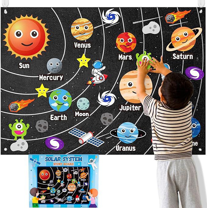 Picture of Amazon cross-border children's early education 3DIY three-dimensional felt game package storyboard learning board printing dinosaur animals