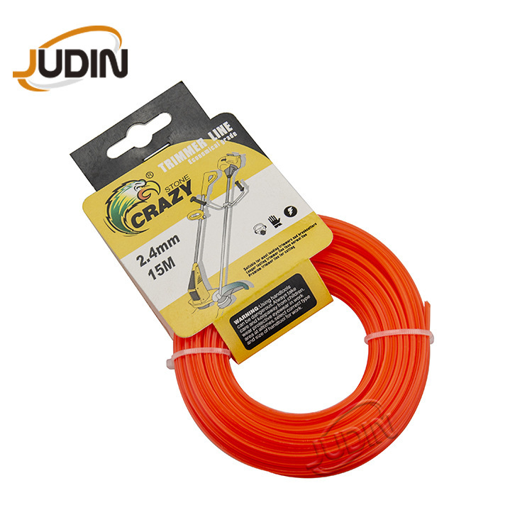Picture of Mower line five-pointed star star manufacturer 15m elevator 2.0 mm-3.5mm nylon mower line