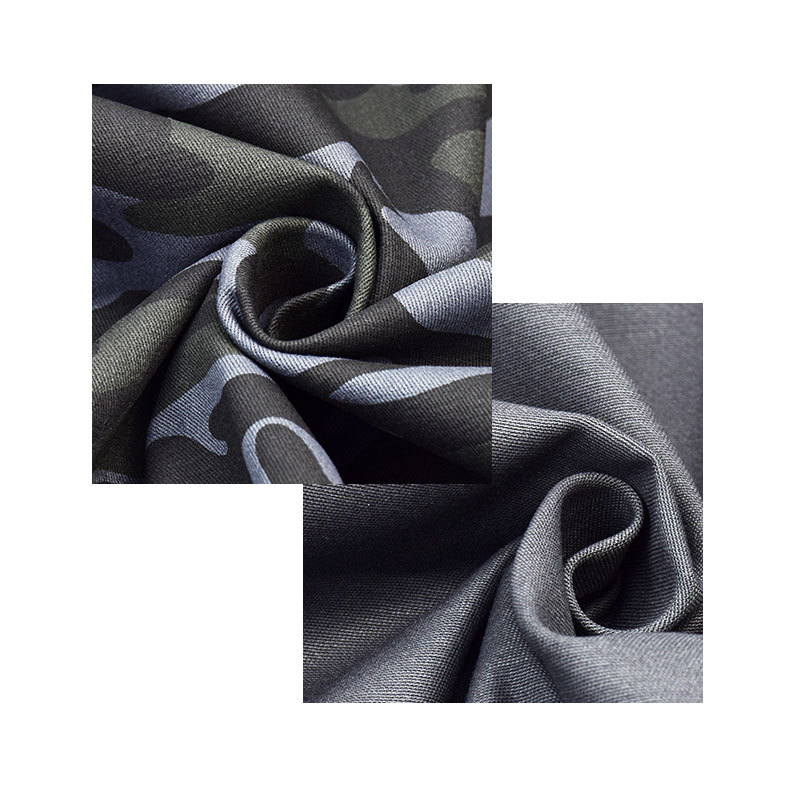 Pure Cotton Stretch Camouflage Printed Fabric Camouflage Uniform Training Suit Casual Clothing Fabric Manufacturer Wholesale