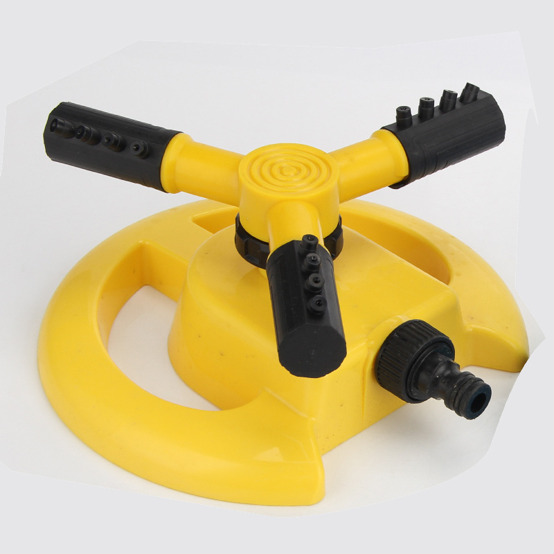 Picture of Factory supply Crescent Nursery automatic rotating sprinkler garden gardening lawn irrigation trigeminal sprinkler