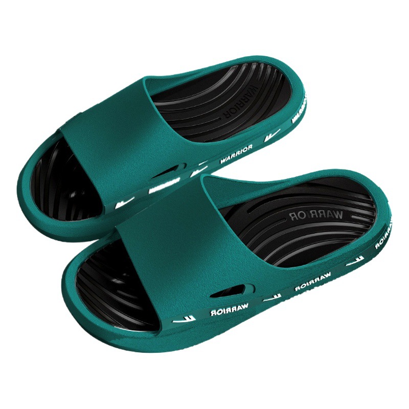 Huili Slippers Men's plus size 4647 Non-slip Summer Bathroom Outer Wear Thick-soled Household Non-stinky Feet Wide Feet Feet Feeling