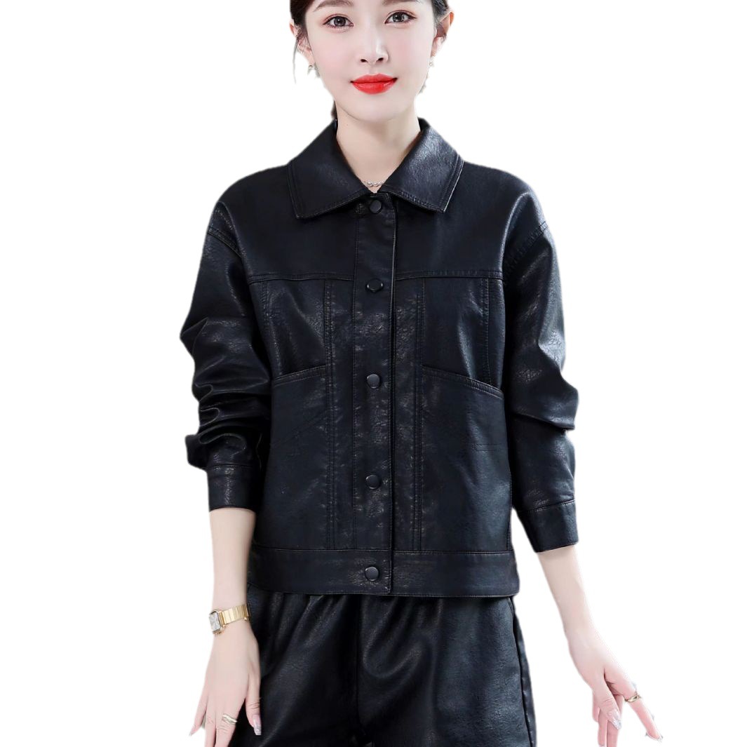 Picture of ZOTLI PAOLO/zodanli Paul washed leather large pocket design fashion motorcycle leather coat main-318