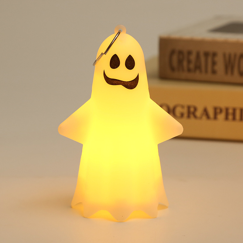 Picture of halloween Decoration Ghost Pendant Portable Small Ghost Night Light Troublemaker halloween Party Props