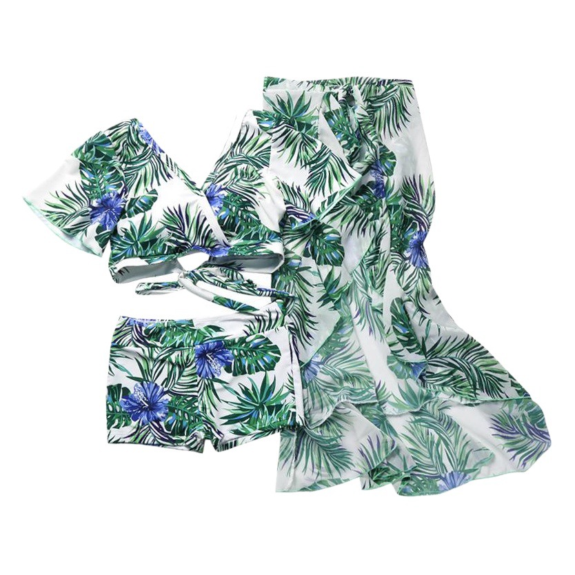 2023 New Couple Suit Underwire Push up Women's Swimsuit Men's Beach Pants Swimsuit Travel Vacation Bikini