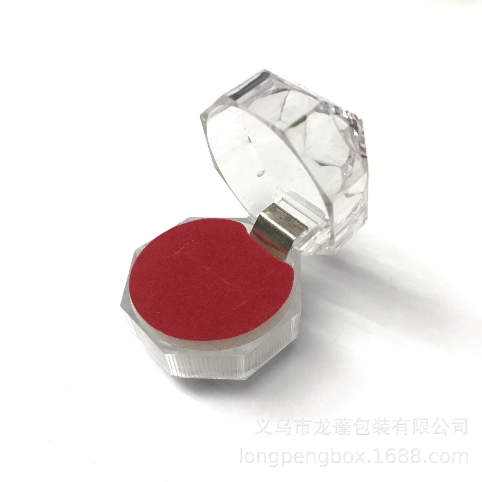 Jewelry Storage Bag Portable Multifunctional Jewelry Box Ring Earrings Ear Studs Acrylic Box Zipper Bag