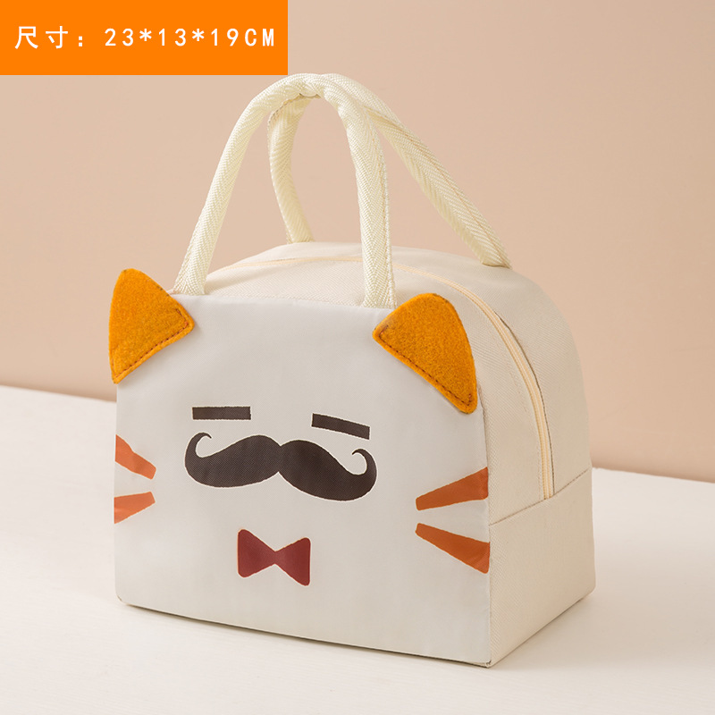 Picture of New fresh lunch box bag thickened aluminum foil insulation cold cartoon lunch bag student portable insulation lunch bag