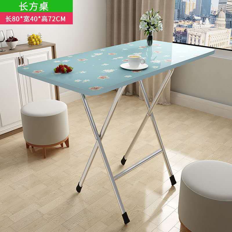 Picture of Wholesale Folding Table Dining Table Home Small Dining Table Portable Outdoor Folding Stalling Table Square Dormitory Simple