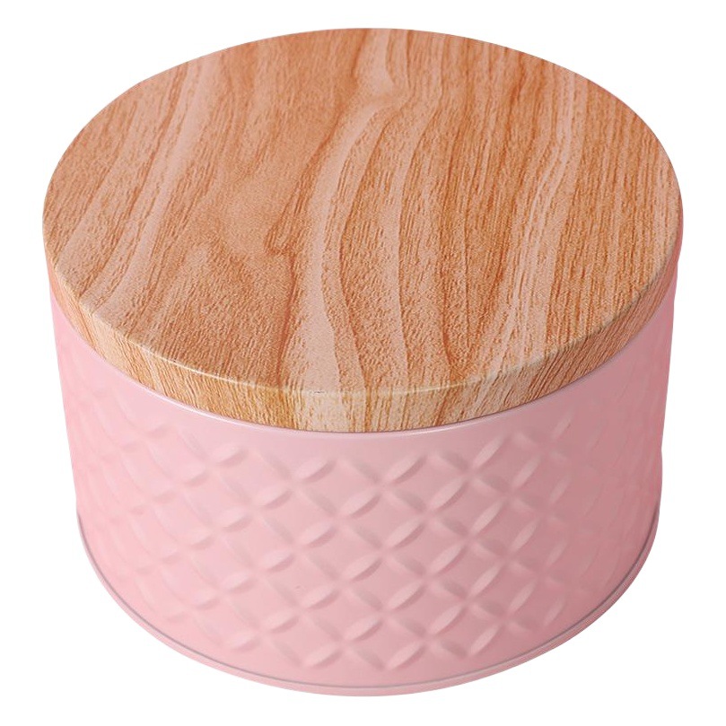 5 inch 6 inch lasagna cake snack snowflake crisp baking box children's candy snack storage box iron box gift box