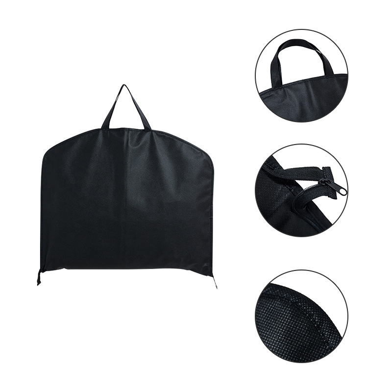 Picture of Guangzhou Suit Bag, Suit Storage Bag, Non-Woven Fabric Formal Wear Uniform Hanging Bag, Clothing Dust Cover, Hanging Type