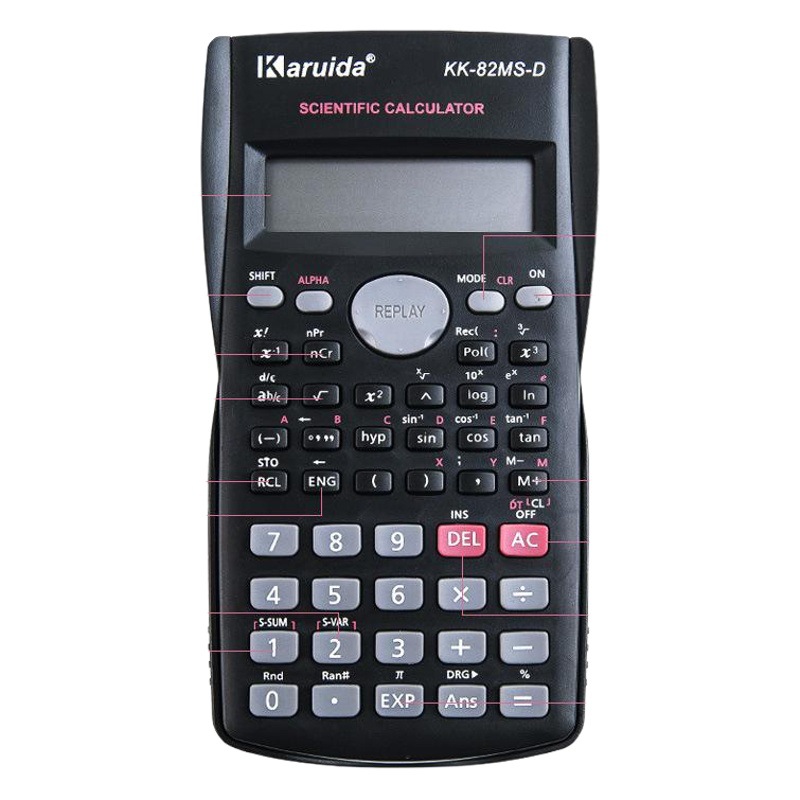 Classic Student Calculator Scientific Function Middle School Student Exam Calculator Multifunction Calculator