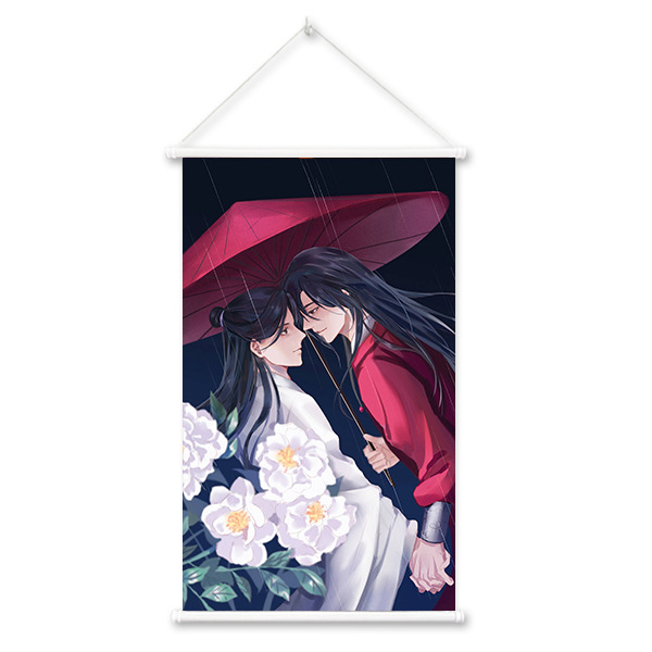 Picture of Shenzhen factory God blessing hanging painting wholesale comic exhibition peripheral scroll painting spray painting secondary yuan Anime Poster