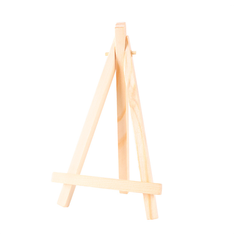 Picture of Wooden Display Mini Easel Desktop Tripod Small Easel New Photo Frame Easel 15*8 Photo Frame Tripod Bracket