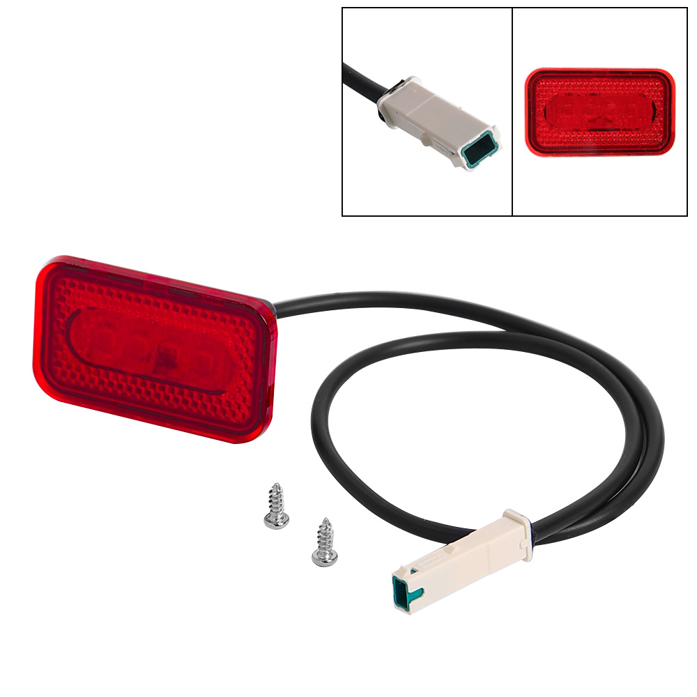 Suitable for Xiaomi 3 Lite Electric Scooter Rear Tail Light Brake Night Warning Light Scooter Accessories