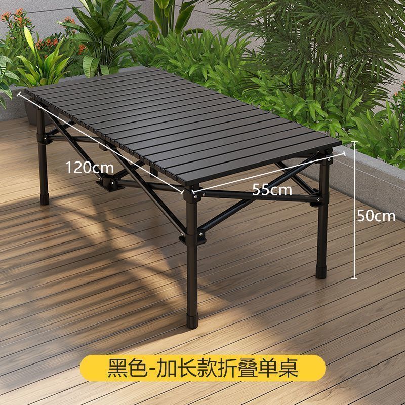 Outdoor Table and Chair Set Folding Table Portable Backrest Leisure Art Sketch Multifunctional Moon Chair Travel Folding Chair