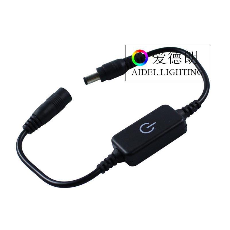 Picture of LED monochrome touch switch dimmer mini monochrome controller online Touch Switch online dimming