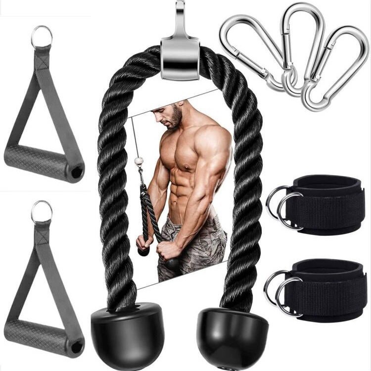 High pull-down fitness handle size flying bird equipment accessories gantry electroplating high pull-down handle pull back