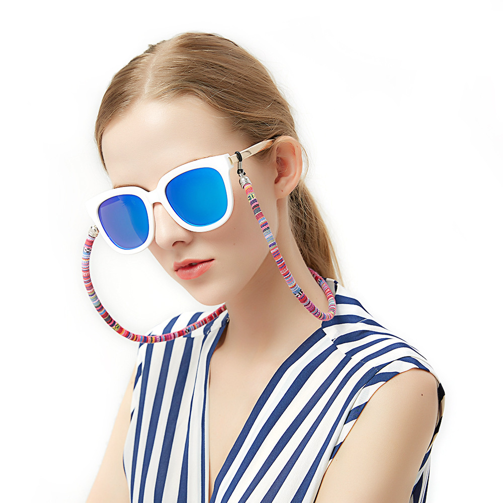 Picture of Color thick cotton glasses rope national style glasses belt cross-border anti-drop glasses rope 0.6 color rope