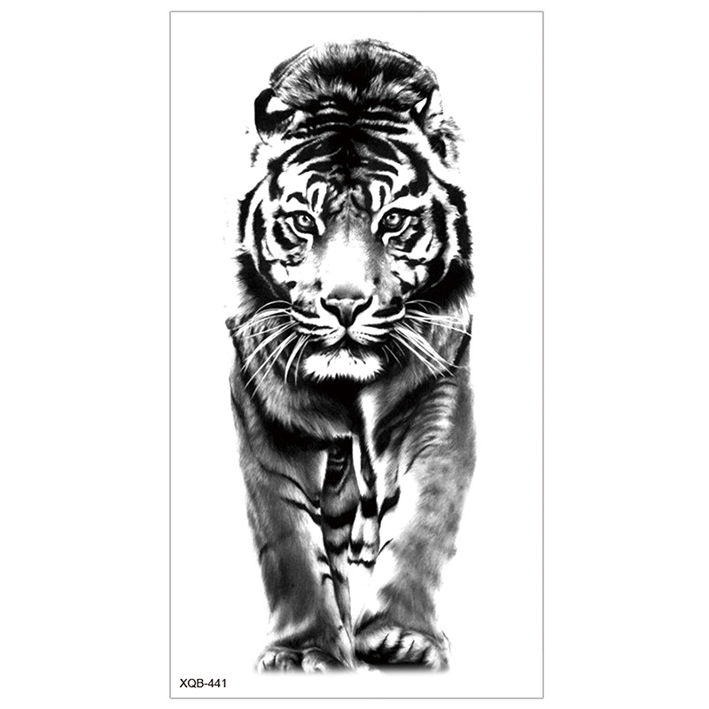 Picture of New Half Arm Tattoo Stickers Cross-border Amazon Hot Selling Set Dark European and American Realistic Waterproof Tattoo Stickers Wholesale