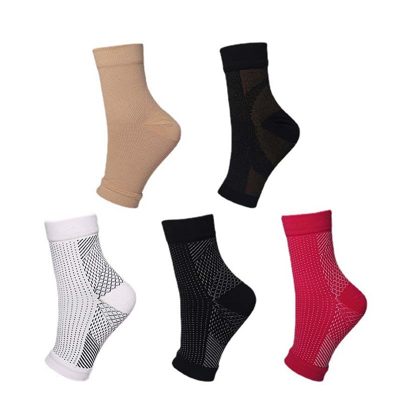 Picture of Cross-Border Autumn Sports Running Compression Socks Sets Sweat-Absorbent Breathable Compression Socks Socks Full Open Toe Ankle Elastic Socks