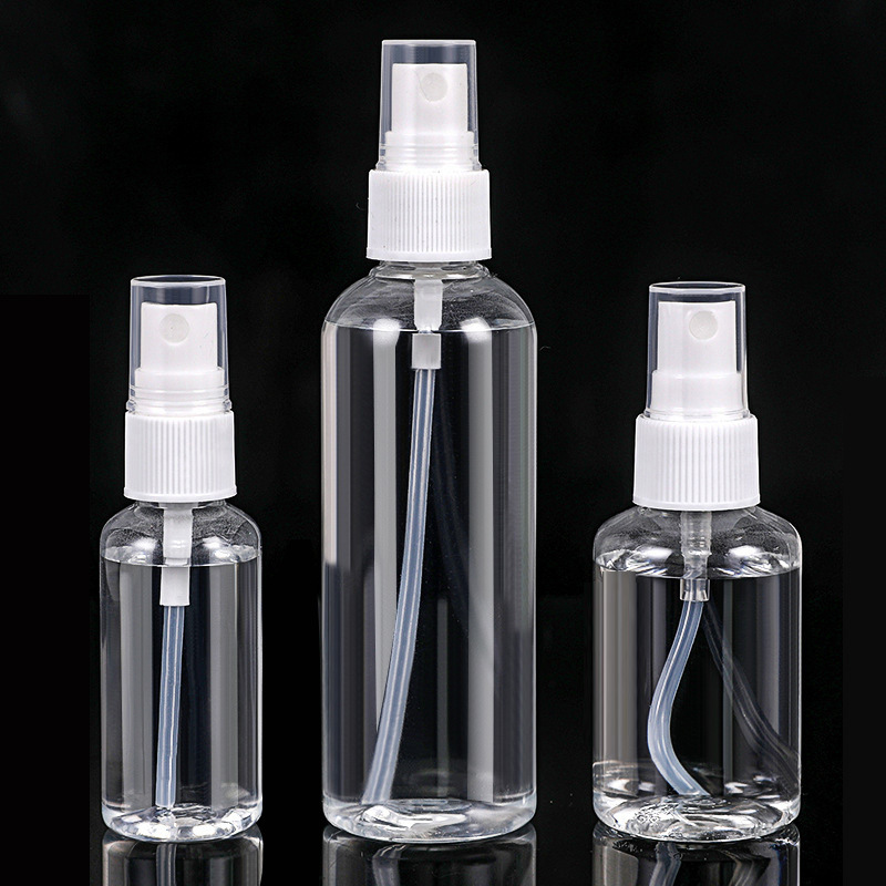 Pet Spray Bottle Plastic Small Spray Bottle Travel Portable Refill Bottle Makeup Hydrating Fine Mist Spray Bottle