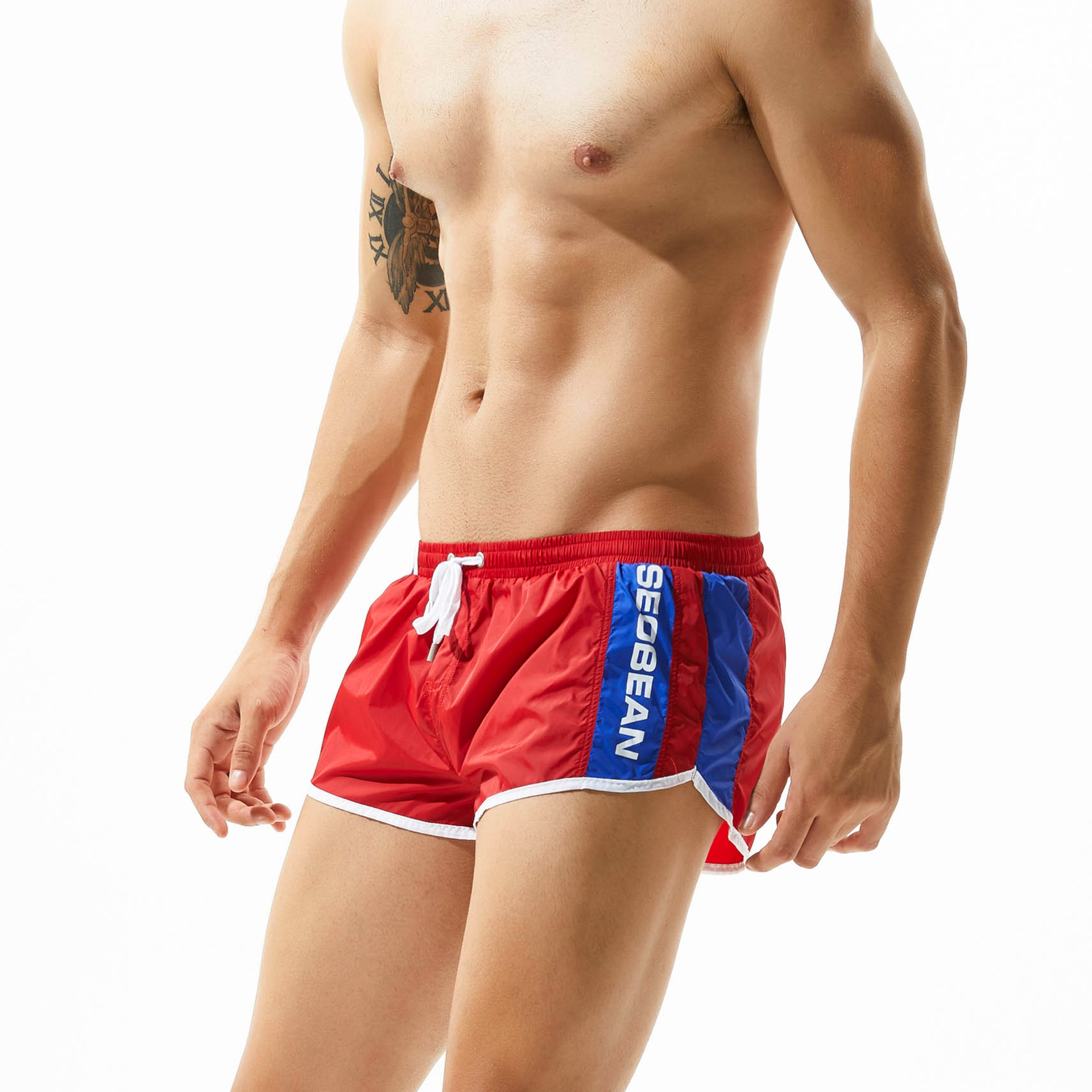 Picture of Fashion Men's Aro Pants seobean Hibing Men's Home Pants Men's Casual Shorts Men's Fitness Pants