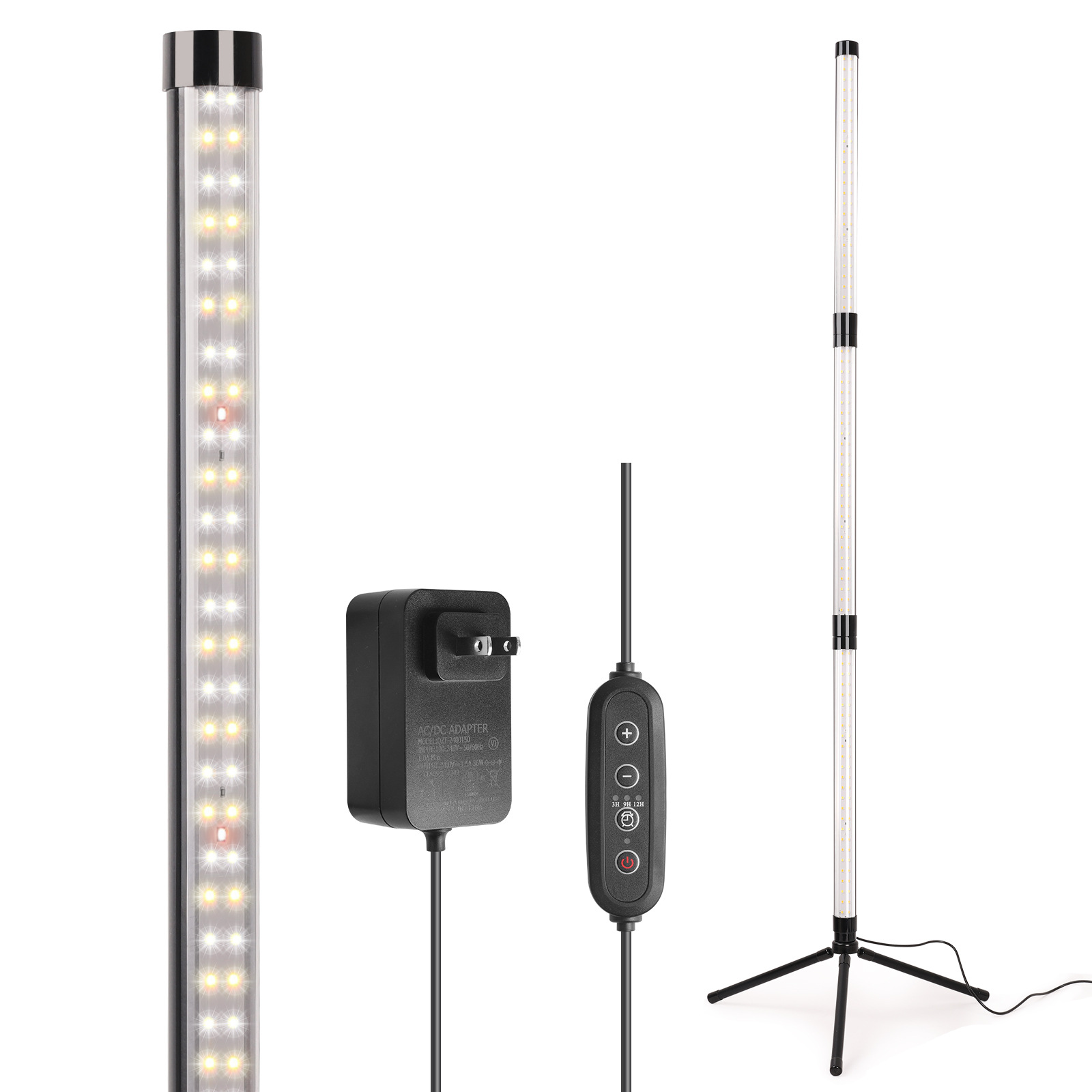 Picture of LED three-section detachable bracket full spectrum timing plant growth lamp aquarium landscaping nursery light