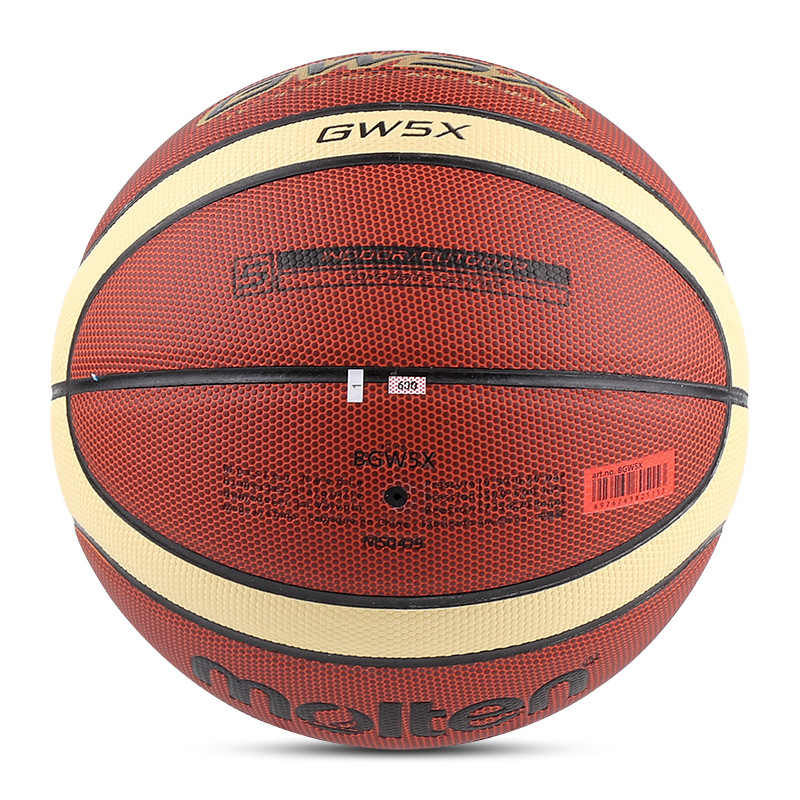 Picture of molten Moten basketball GW5X indoor and outdoor for children and adolescents No. 5 primary school ball PU material
