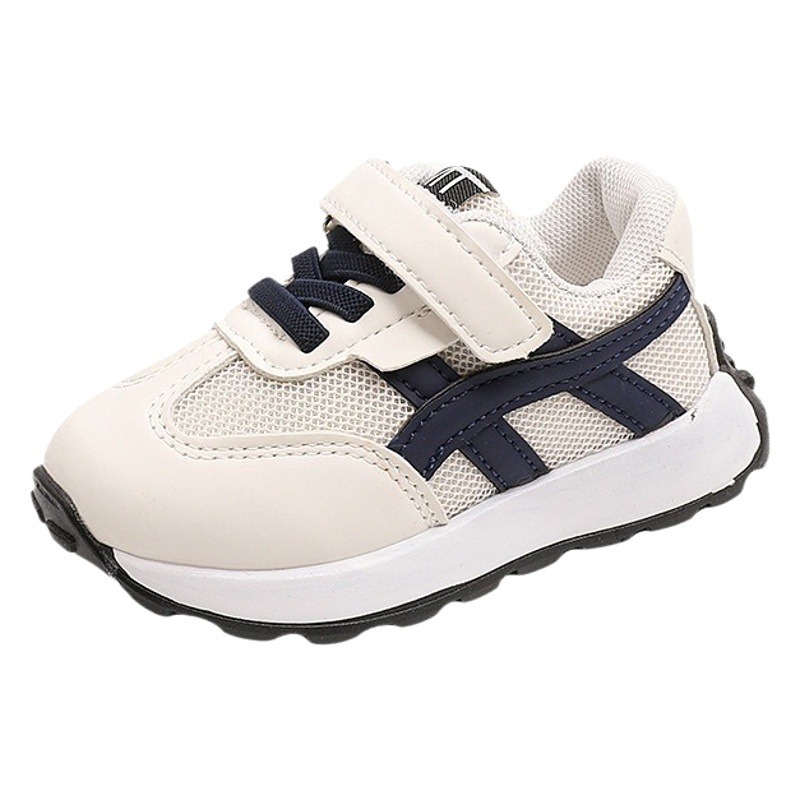 2023 Spring and Autumn New Little Boys Mesh Breathable Forrest Gump Shoes Little Girls Casual Soft Sole Anti-Slip Running Shoes