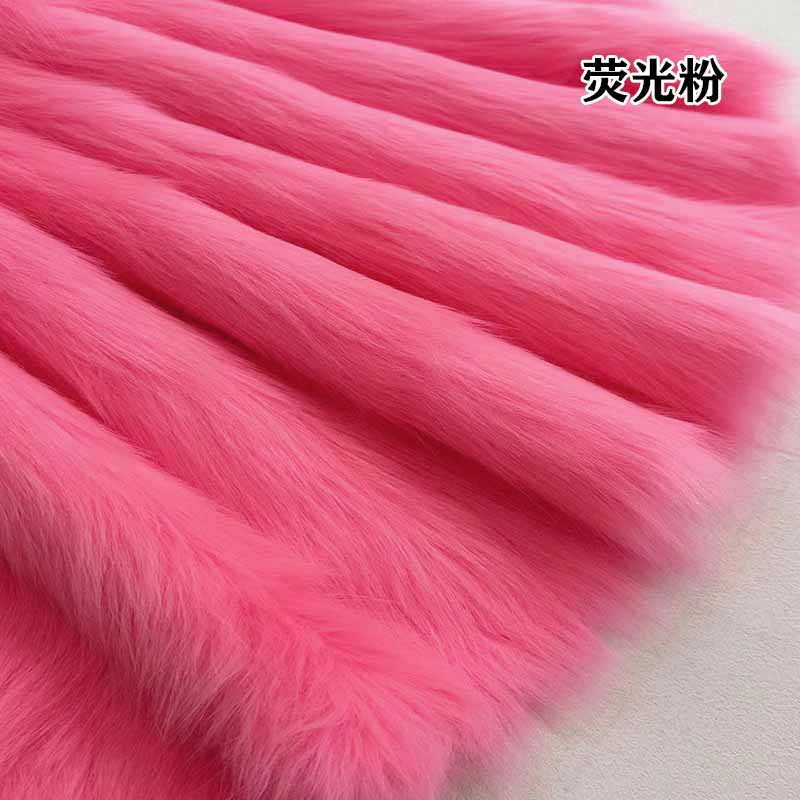 Picture of Imitation fox fur cloth plush cloth fabric 5cm long fur carpet cloth imitation fur clothing animal hair