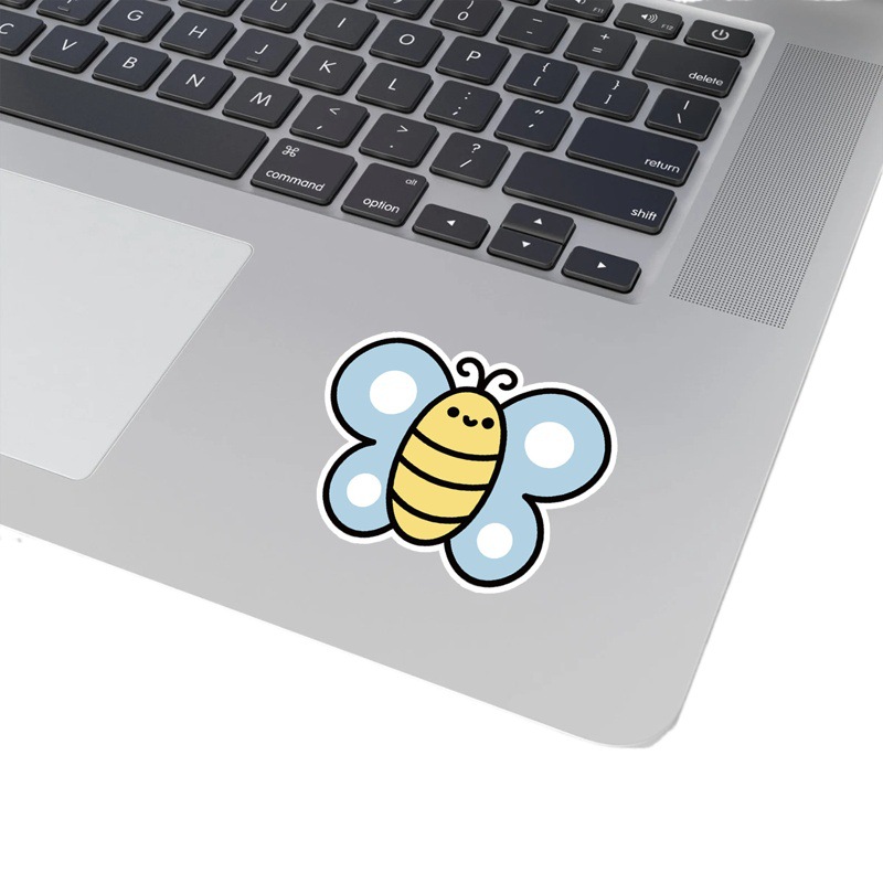 50 cute cartoon stickers car mobile phone computer Cup decoration stickers waterproof creative stationery hand account stickers