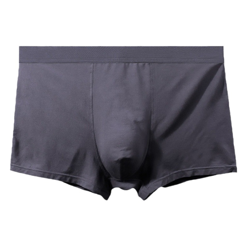 Men's Plus Large Size Boxer Underwear Men's 150.00kg Fat Guy Chubby Loose Thin Breathable Shorts Head Boxer Shorts