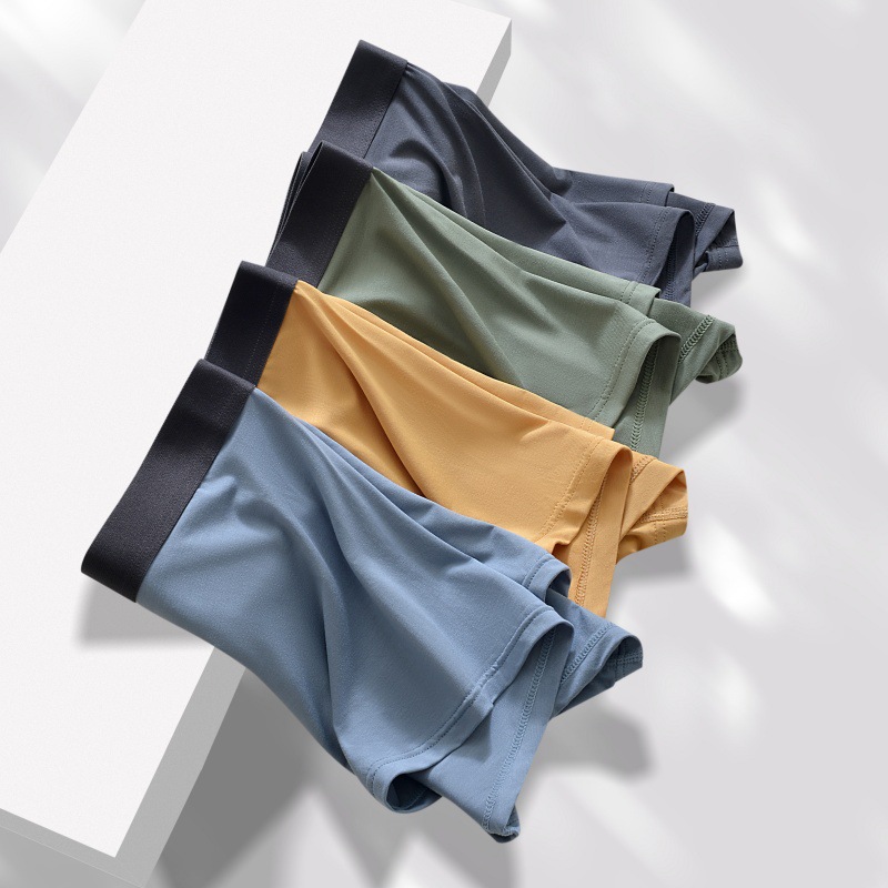 Picture of 60-Count Lenzing Modal Underwear Men's Breathable 10A Antibacterial Mid-Waist Boys' Boxer Shorts Wholesale Customization