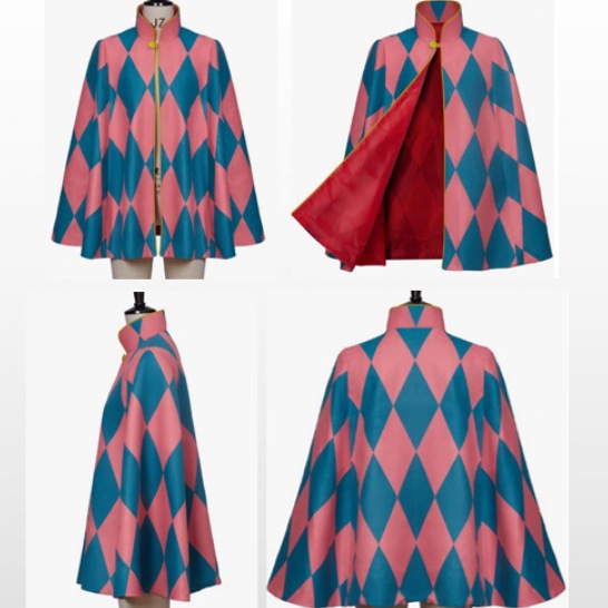 Howl's Moving Castle Cos Suit Howl Cosplay Costume Full Set Cos Halloween Performance Suit