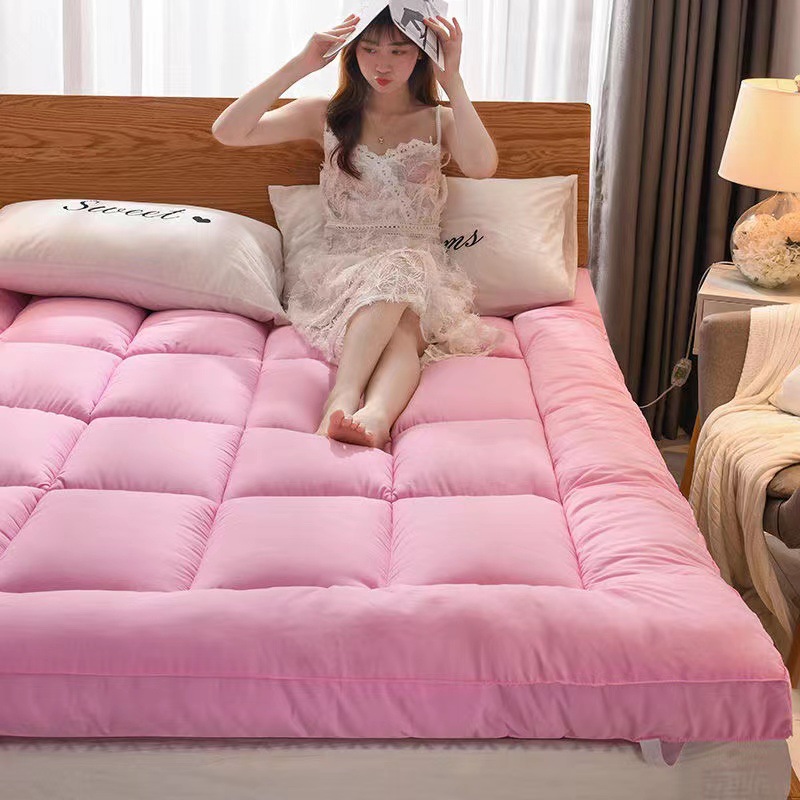 Picture of Simple solid color brushed mattress student dormitory single mat household tatami bed mattress hotel thickened mattress