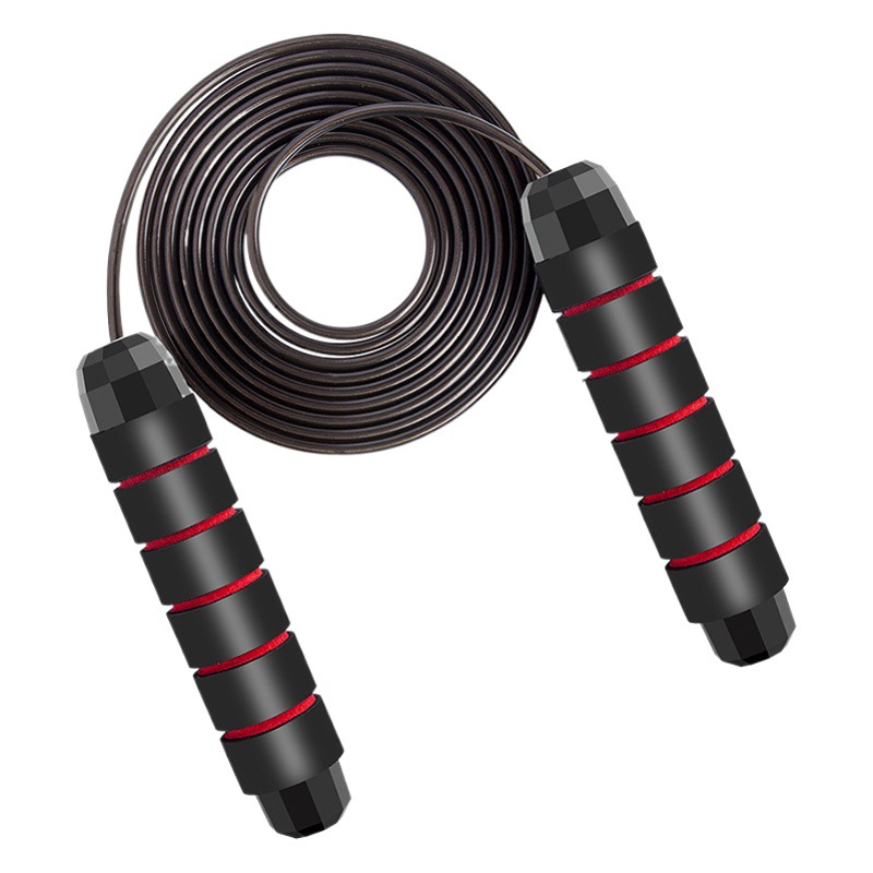 Cross-border special for men and women sports fitness weight skipping rope professional racing bearing steel wire skipping rope for students for senior high school entrance examination
