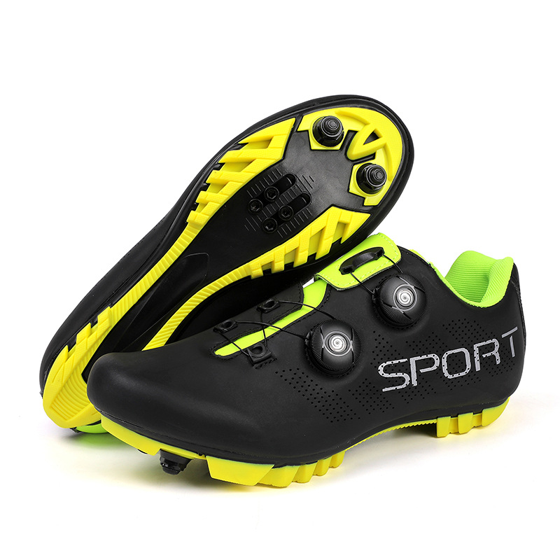Professional road bike lockless cycling shoes for men and women lock shoes summer mountain bike shoes hardsole booster shoes Cycling shoes