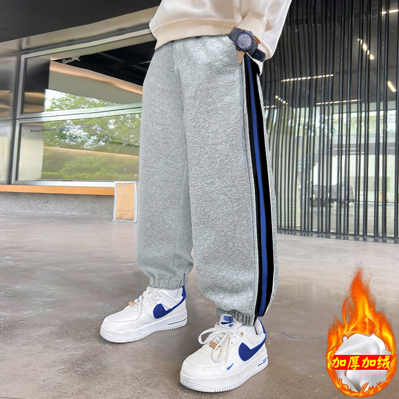 Picture of Boys' Lightweight Pants Spring and Autumn 2025 Children's Long Pants for Older Students Trendy Korean Style Sports Pants
