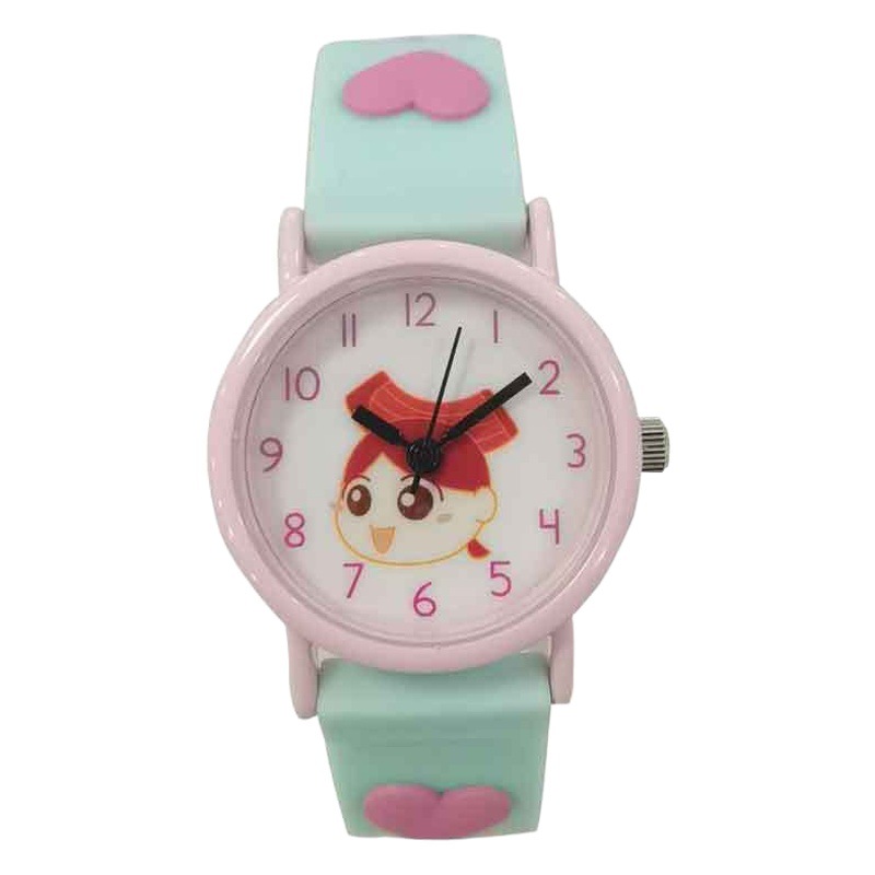 New Primary School Watch Children's Quartz Watch Cartoon Pattern 3D Silicone Gift Watch Birthday Gift Watch